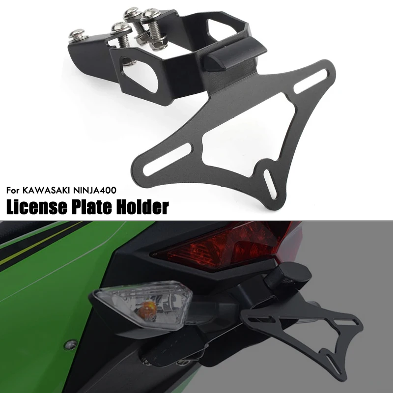

Motorcycle License Plate Holder Fender Eliminator Rear Short Tail Tidy For KAWASAKI Z250 Z400 Z500 NINJA250 NINJA400 NINJA500