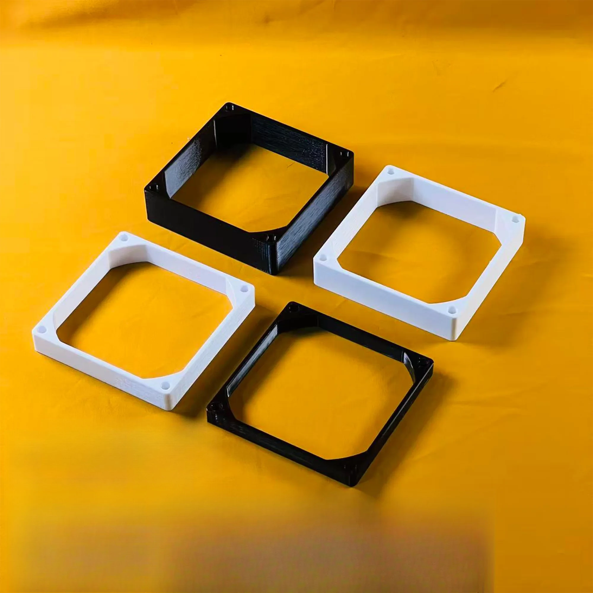 8 cm computer chassis fan [free screws] raised bracket false cold row 80 modified fan increased height