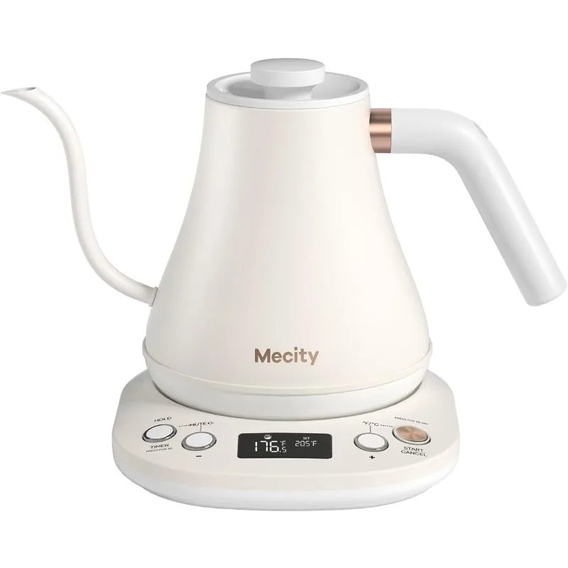 

Gooseneck Kettle With Keep Warm Function & LCD Display Automatic Shut Off Coffee Kettle Temperature Control Pour Over Kettle