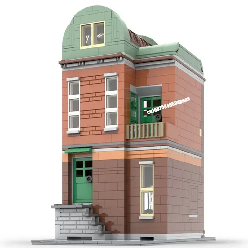 ใหม่ 1504PCS เมืองขายร้อนสตรีทวิว Moc โมดูลาร์ LVBET รุ่นที่กำหนดเองปริศนา DIY ความคิดสร้างสรรค์ของเล่นเด็กของขวัญวันเกิด