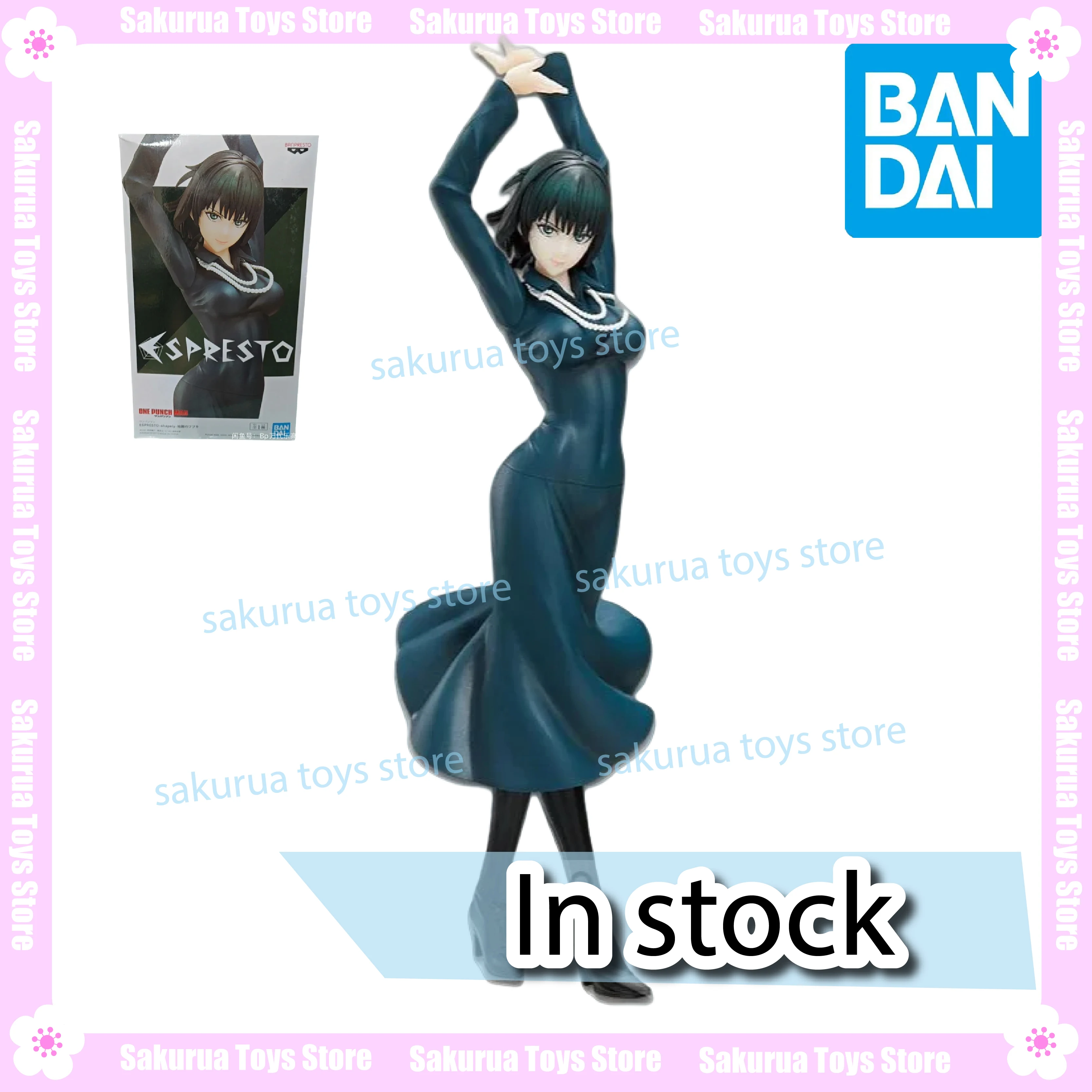 

В наличии Bandai натуральная ESPRESTO One-Punch Man Trembling Tornado пейзажные фигурки экшн-куклы коллекция подарков