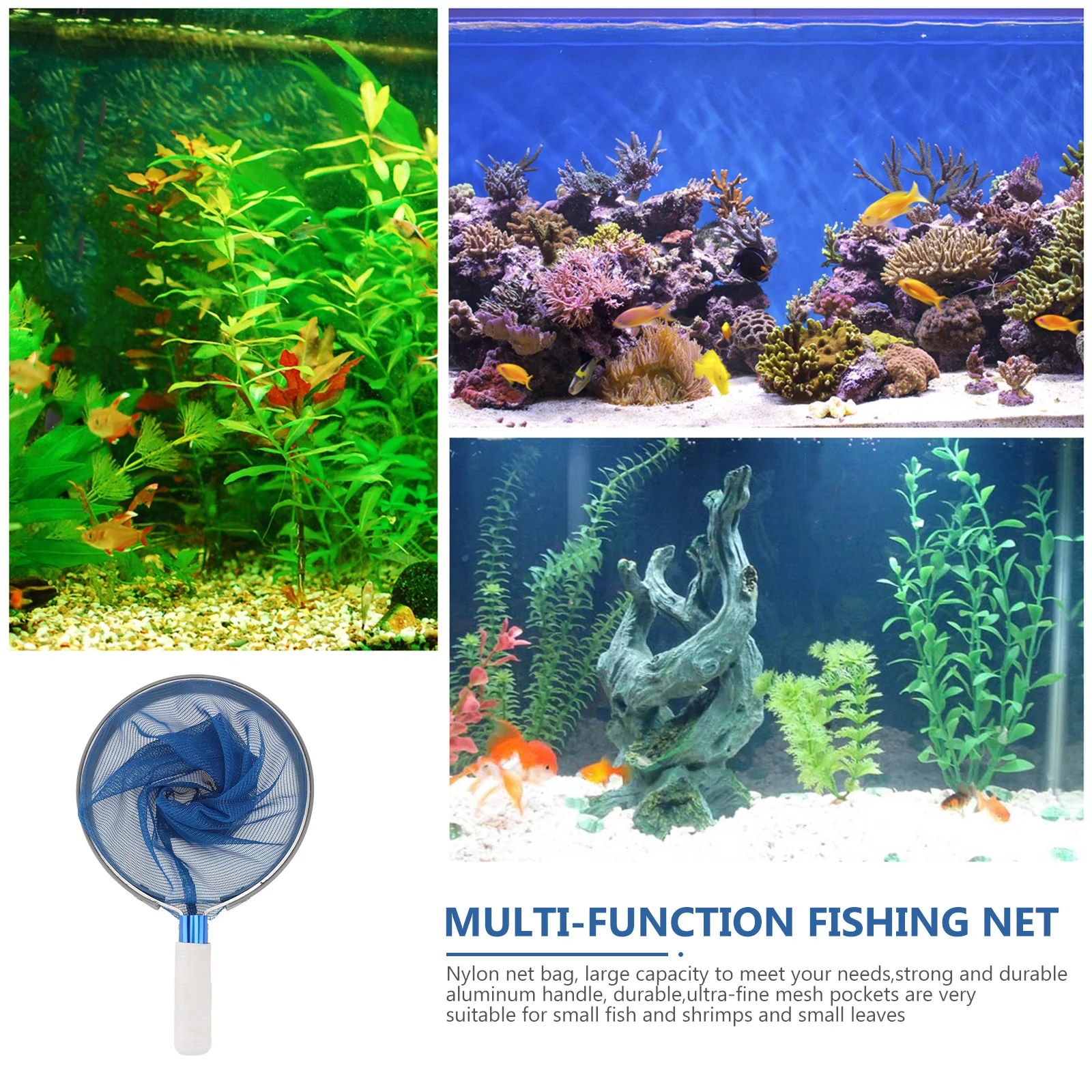 شبكة تنظيف حمام السباحة، شبكة مقشدة احترافية لأوراق الشجر والحطام، خفيفة الوزن ومتينة وسهلة الاستخدام