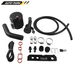 1 Set Aluminum Oil Catch Can Kit Oil catch Tank kits For Volkswagen Audi EA113 Engine Protect Engine