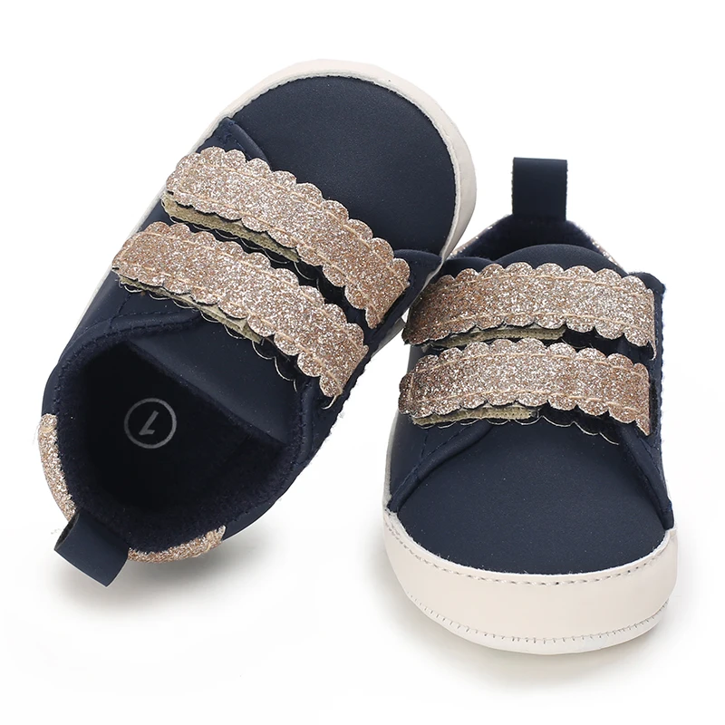 Weiße Prinzessinnenschuhe mit Blumenmuster, lässige Lauflernschuhe für Babys und Kleinkinder von 0-18 Monaten – Detail 13