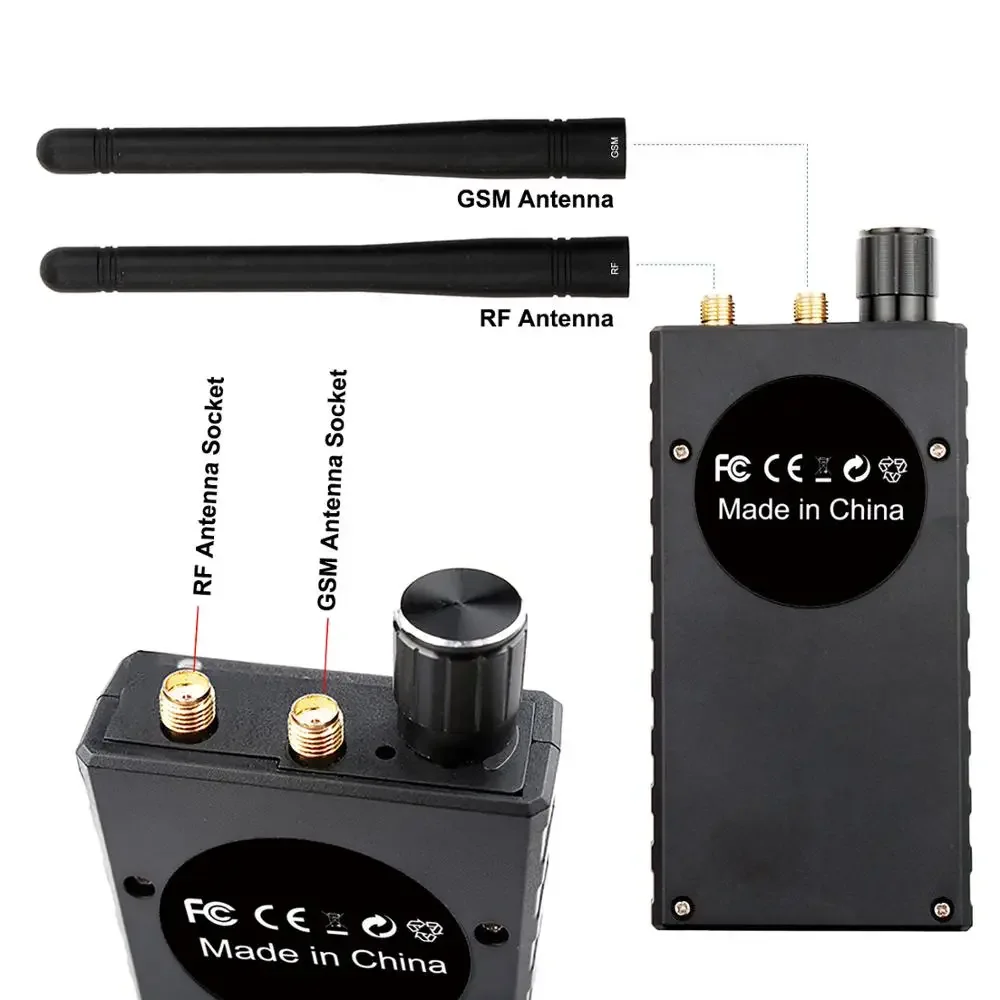 G528B Wireless RF Signal Detector Bug Anti-Spy Hidden Camera Detect GPS Finder GSM Radio Audio Anti-Eavesdropping Device Scanner