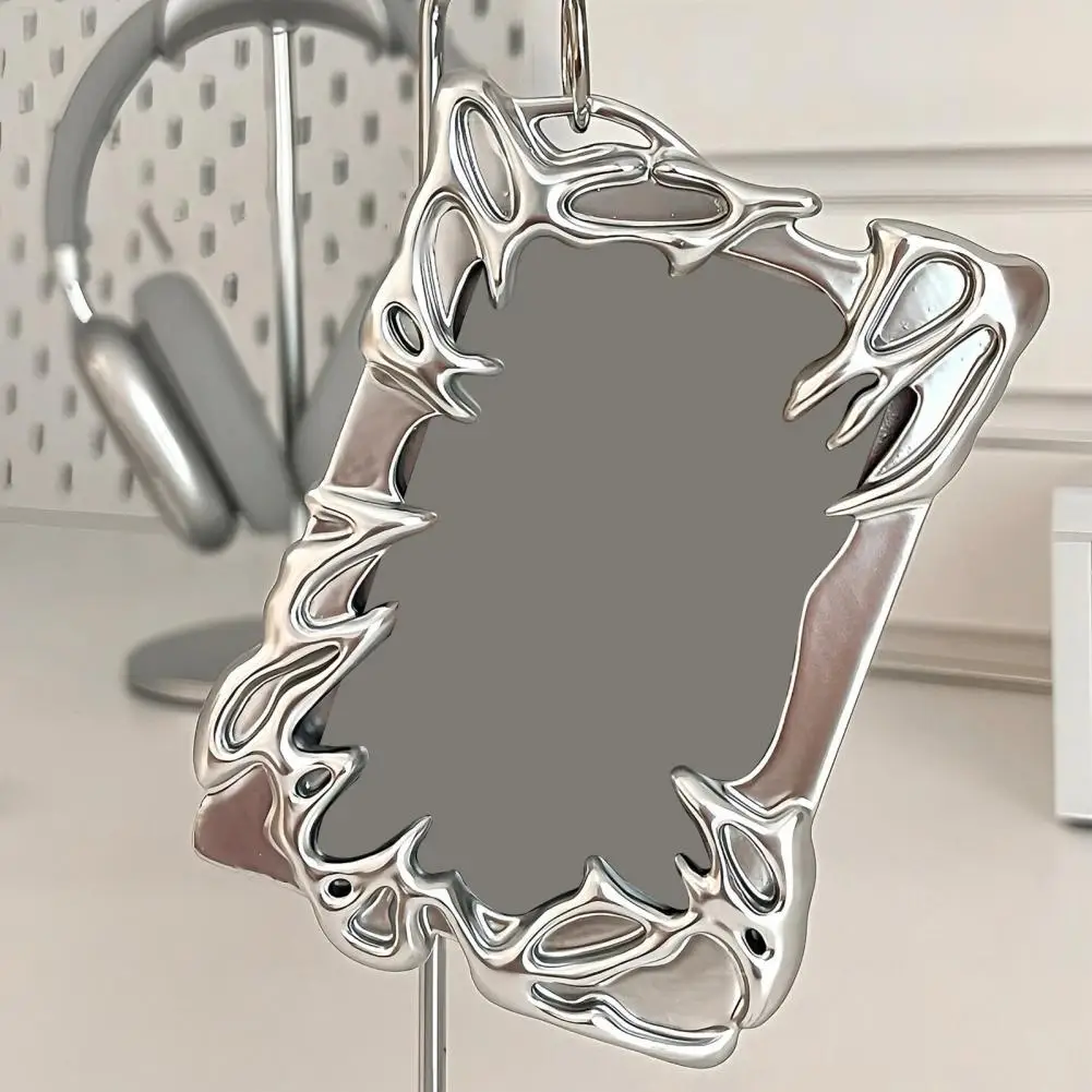 Card Cover Protective Box Vintage Picture Frame Stylish Card Cover Box with Engraved Edges for Girl Table Display for Photos