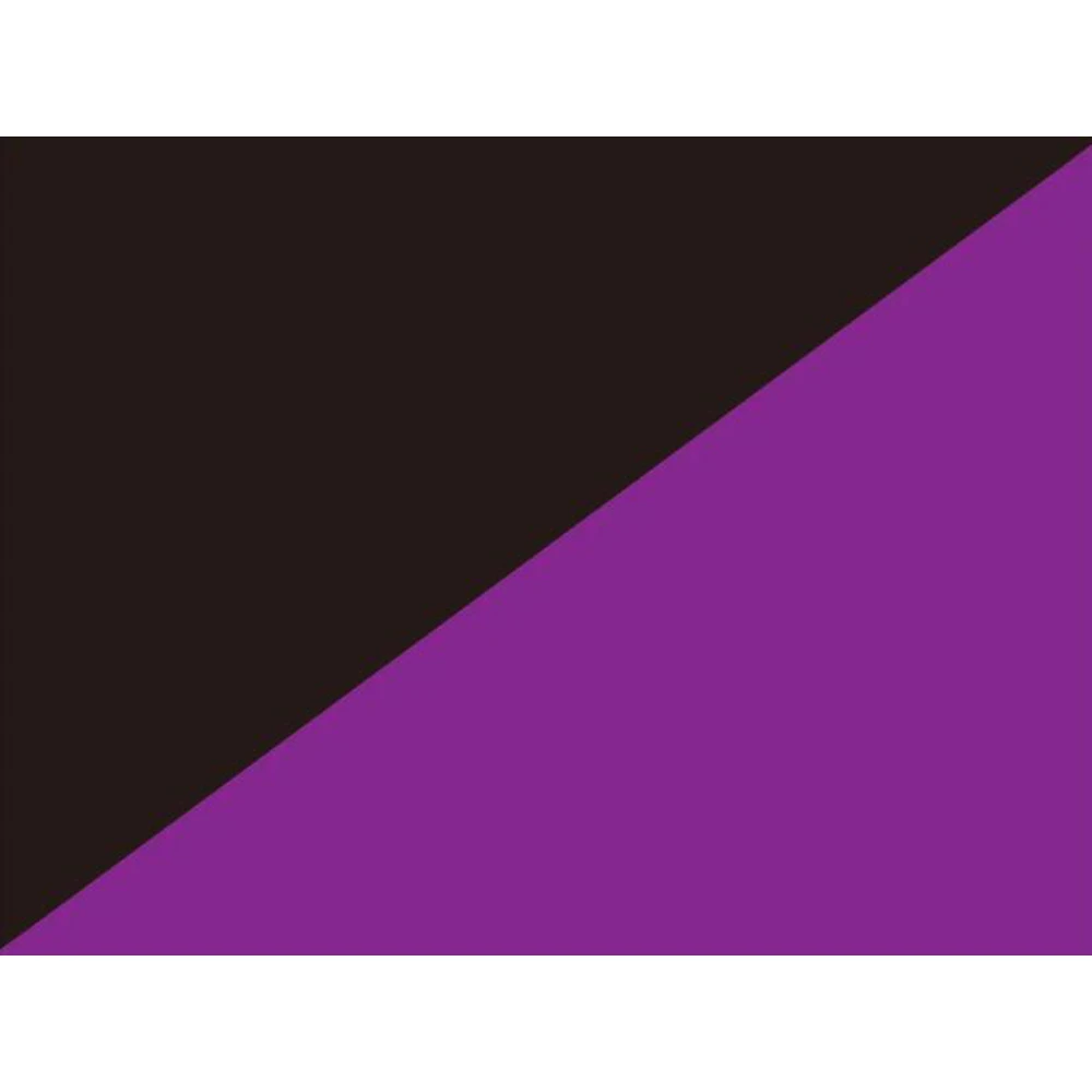 Half black Half Purple Polyester CUSTOM Flags 90x150cm