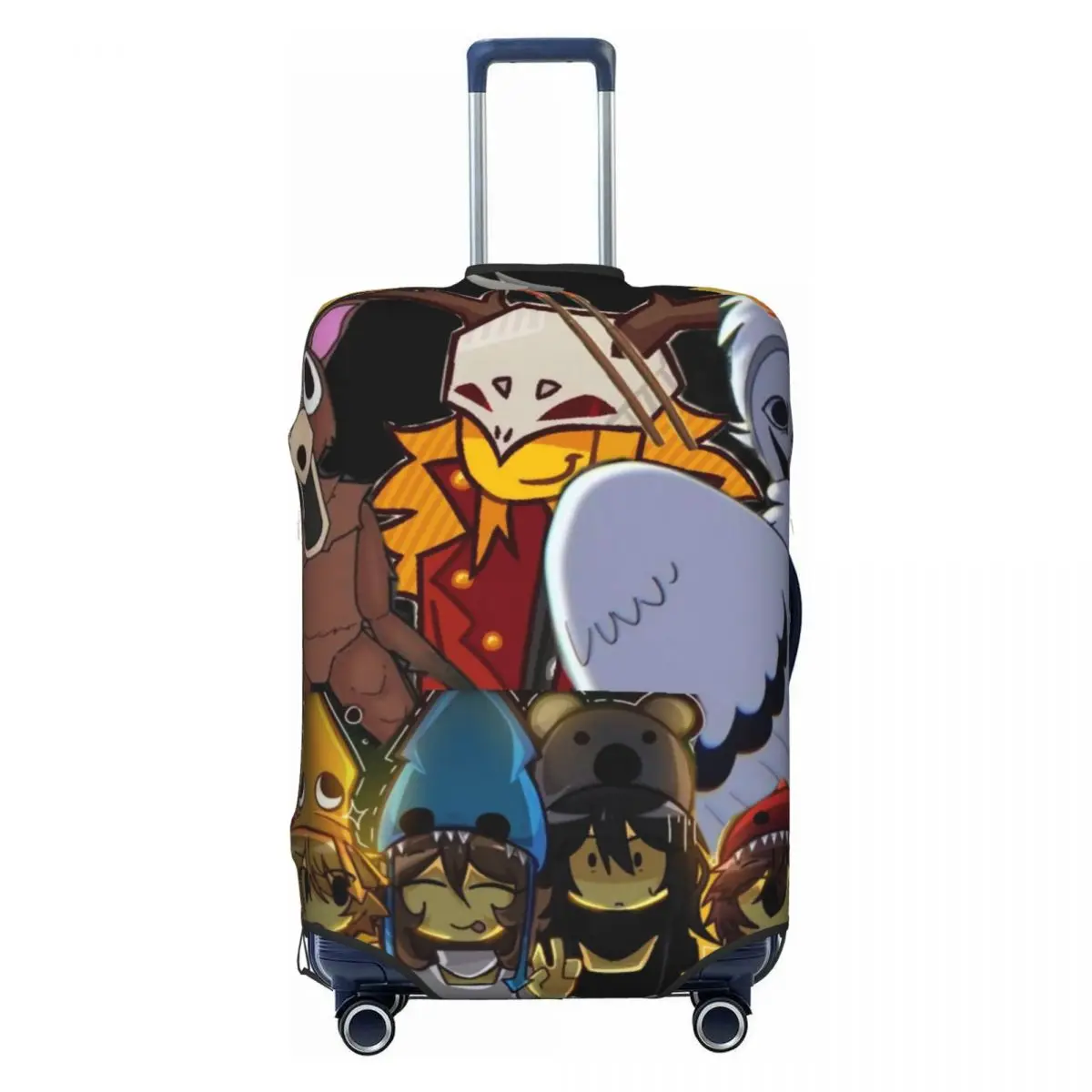 99 Nights In The Forest Game Suitcase Cover Cruise Trip Holiday Elastic Luggage Case Protection