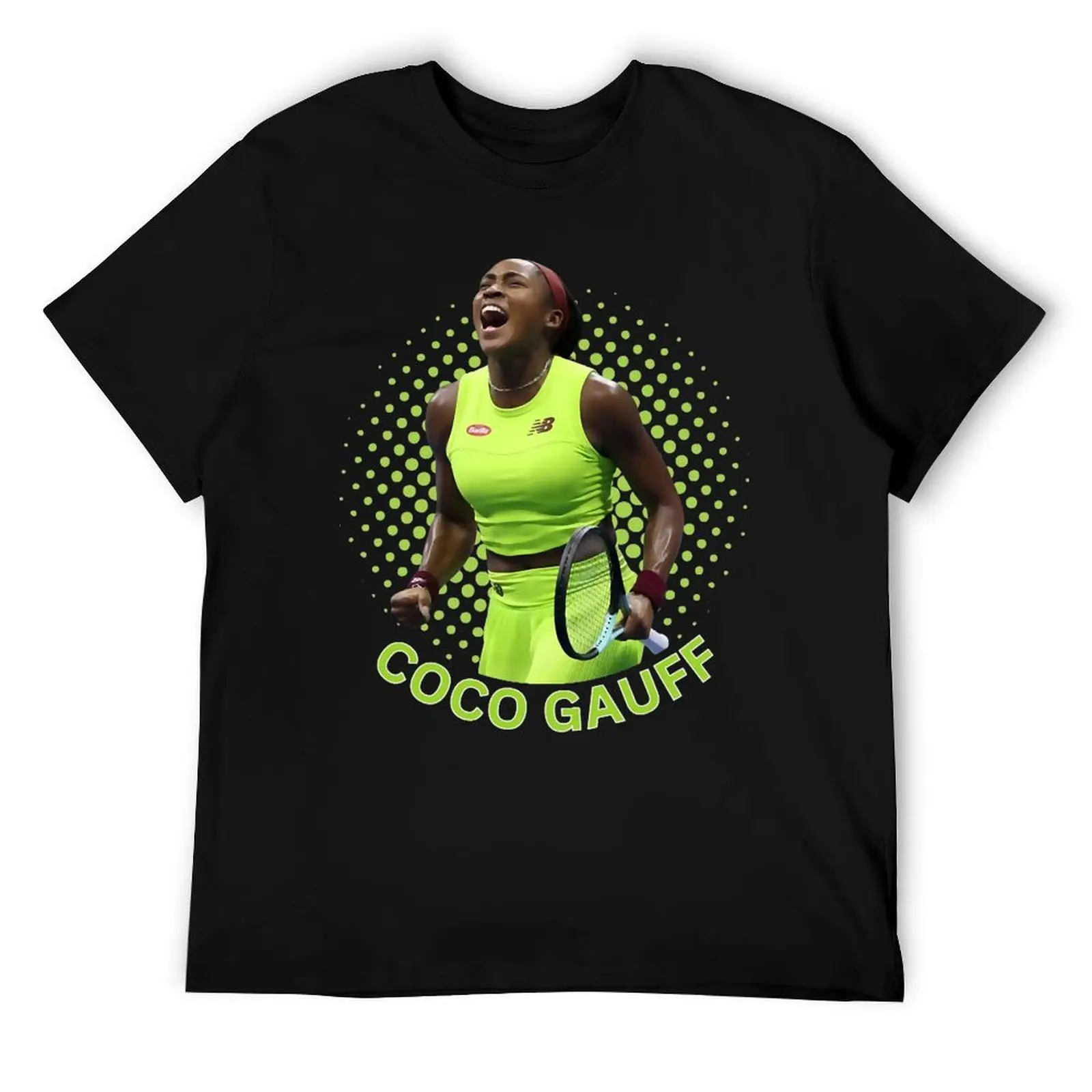 

Coco sport Gauff Tennis Player T-Shirt t shirt man luxury printed t shirts for man man t shirt summer T-Shirt
