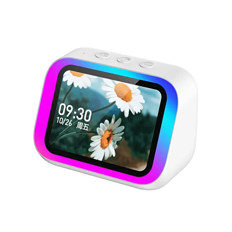 Smart AI Speaker with Voice Control LED Display High Quality Sound and Alarm Clock Function