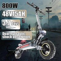 IE-S1 Scooter Electric 800W Motor 48V15AH Battery Hydraulic Shock Absorption Electric Scooter 10-Inch Tire Foldable E-Scooters