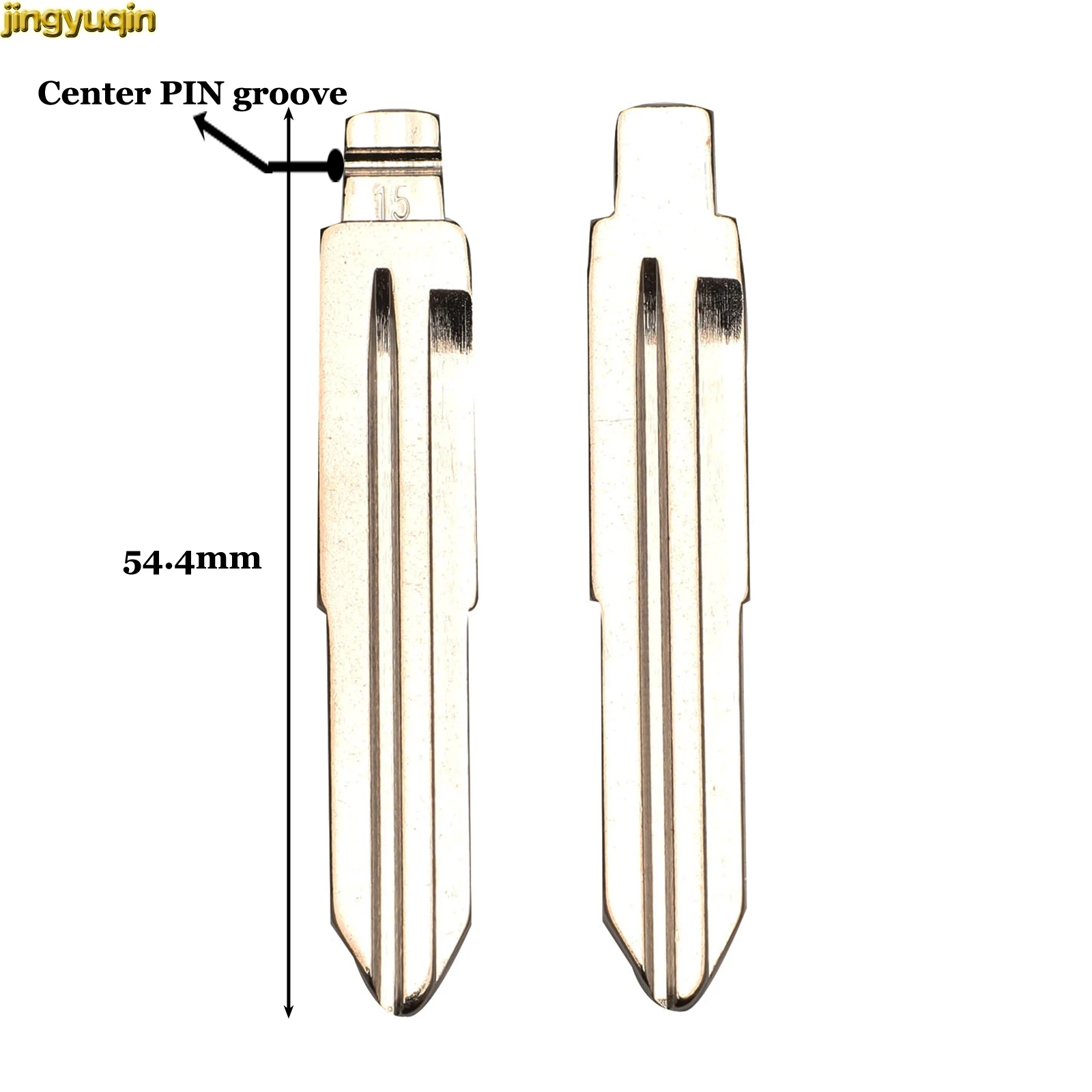 Jingyuqinリモートフリップ車のキーブランクノーカットブレードNo.03 15 25 69 104万里の長城havalホバーH1 H2 h3 H5 H8 H9交換