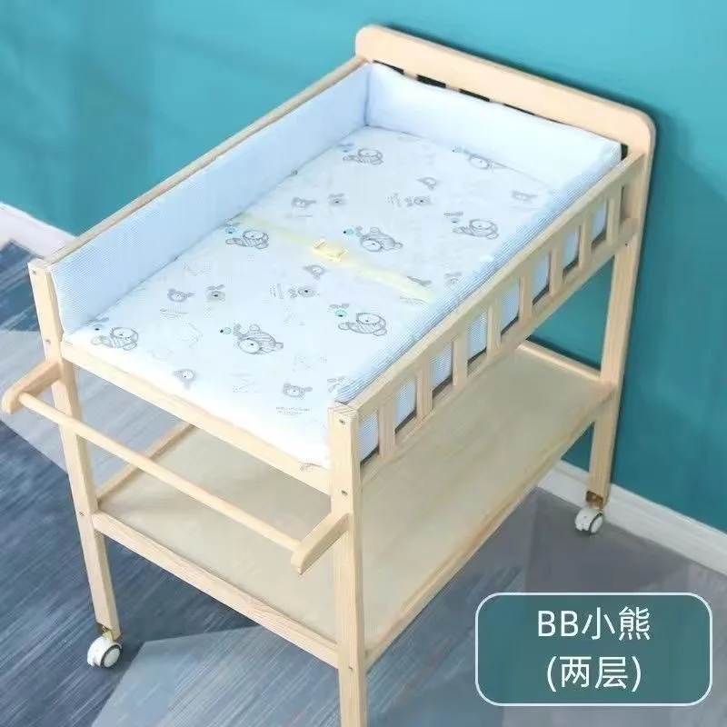 Diaper Table Mat Pure Cotton Anti-collision Cotton Pad Baby Care Table Mat Can Be Disassembled and Washed