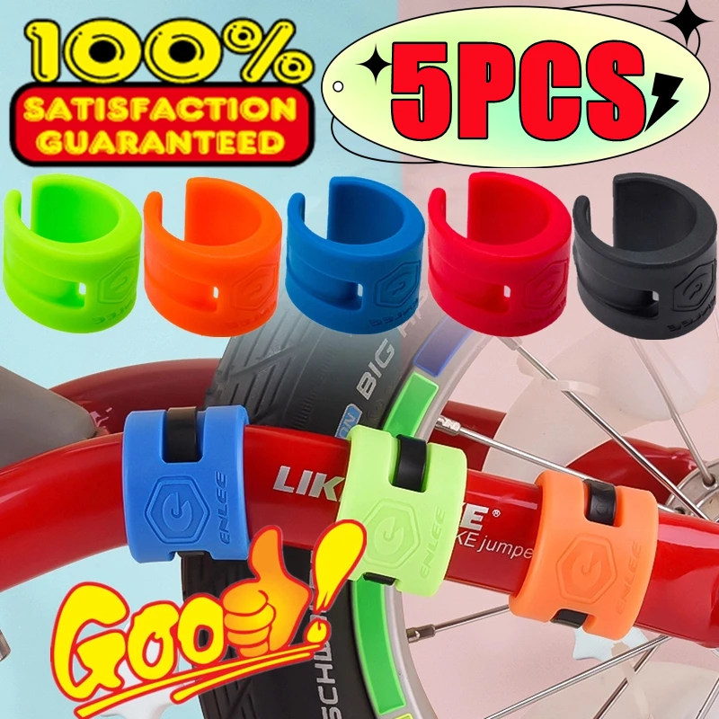 

New 1-5PCS Rubber Bicycle Guard Chain Protector Road Mountain Bike MTB Frame Silicone Protection Ring Cycling Accessories Gifts
