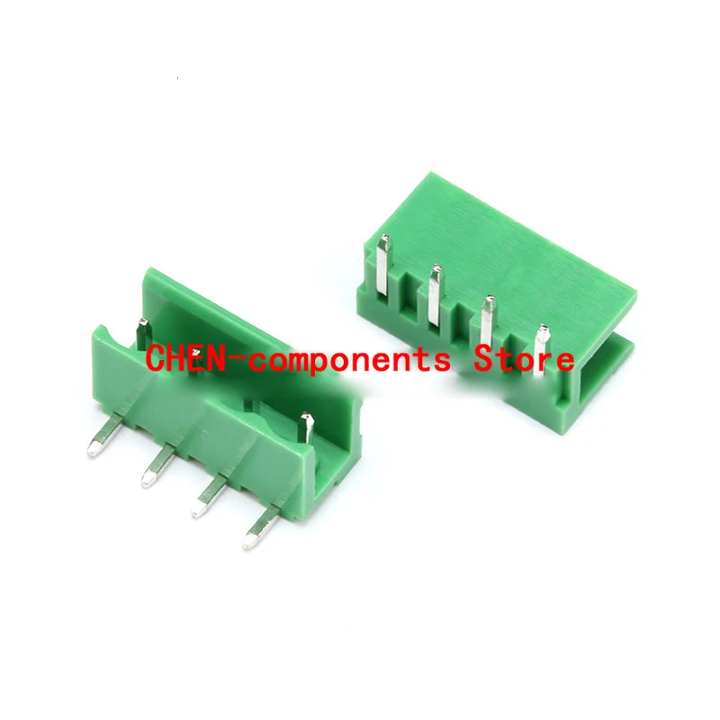 10PCS HT5.08 HT508R Curved Needle Socket 2P--8P Current 15A HT5.08MM Pluggable Terminals Connector plug suitable for HT508K plug