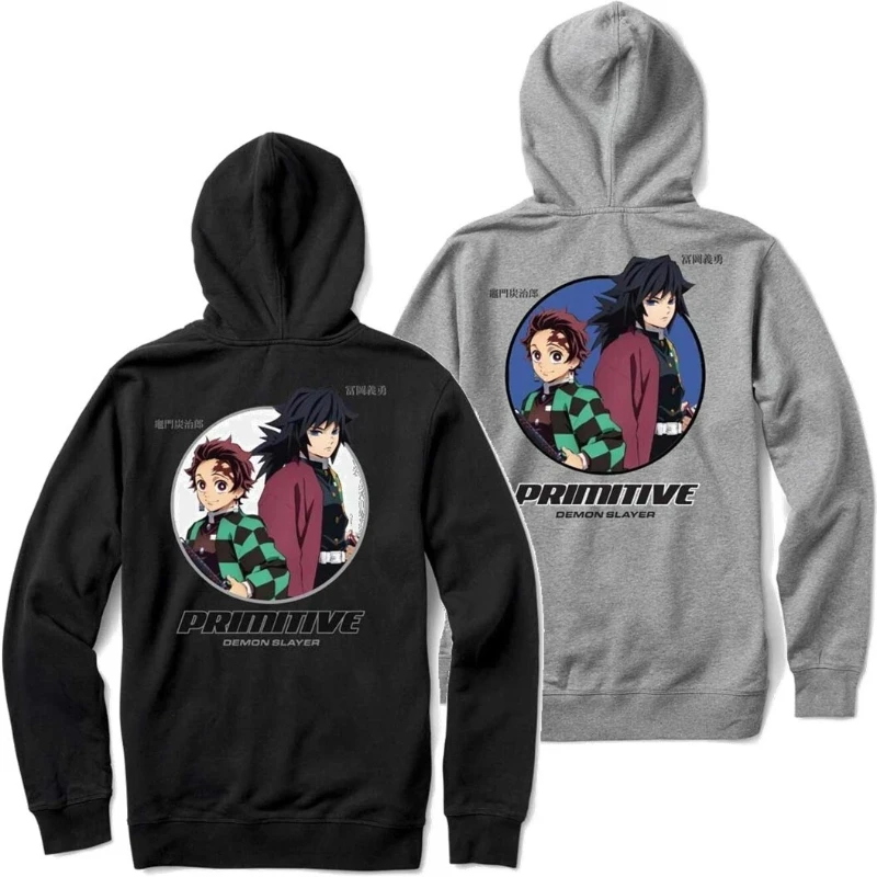 

American Retro Men's X Devil Killer Japanese Animation Hoodie Autumn and Winter New Men's and Women's Sweaters Streetwear