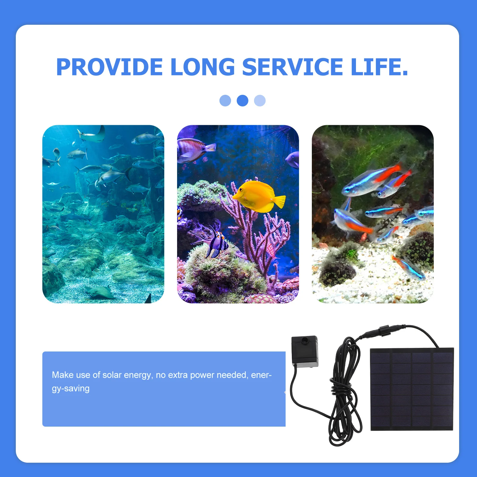 

Solar Water Pump 7V 1W Submersible Fountain Pump for Aquarium Pond Garden with 3 Suction Cups Black Hard Plastic Solar Powered