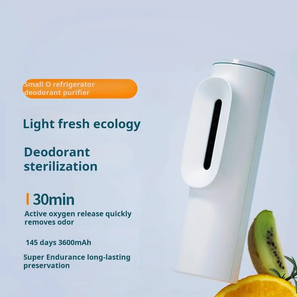 

Portable Fridge Deodorizer Usb Charging Mini Fridge Deodorizer Portable Odor Eliminator with Long Standby Time for Freshness