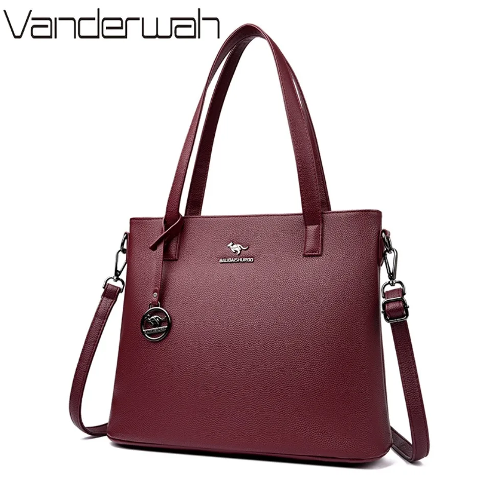 

Commuter Style Minimalist Briefcase Business Casual Tote Bag Large Capacity Laptop Shoulder Crossbody Bags for Women Daily Use