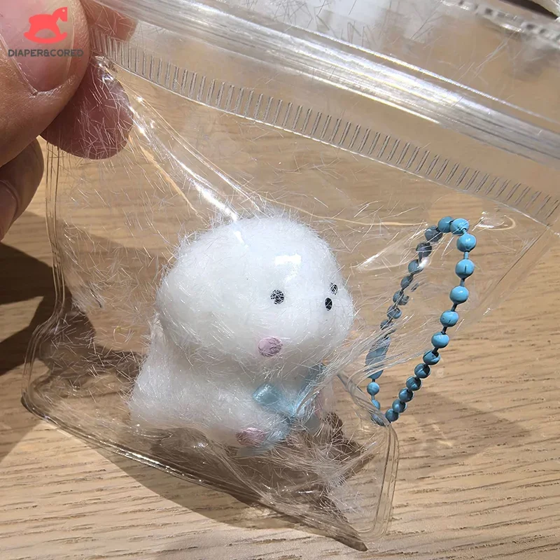 1pcs Squishy Toys New Kawaii Mini Puppy Lamb Handmade Silicone Pinch Squeeze Props Adult Children Birthday Gift