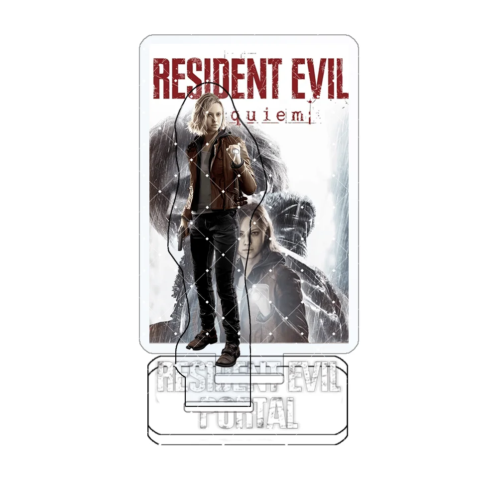 Resident Evil Requiem Grace Ashcroft 15cm Acrylic Stand Keychain Game Merch Desk Decor Collection Gift