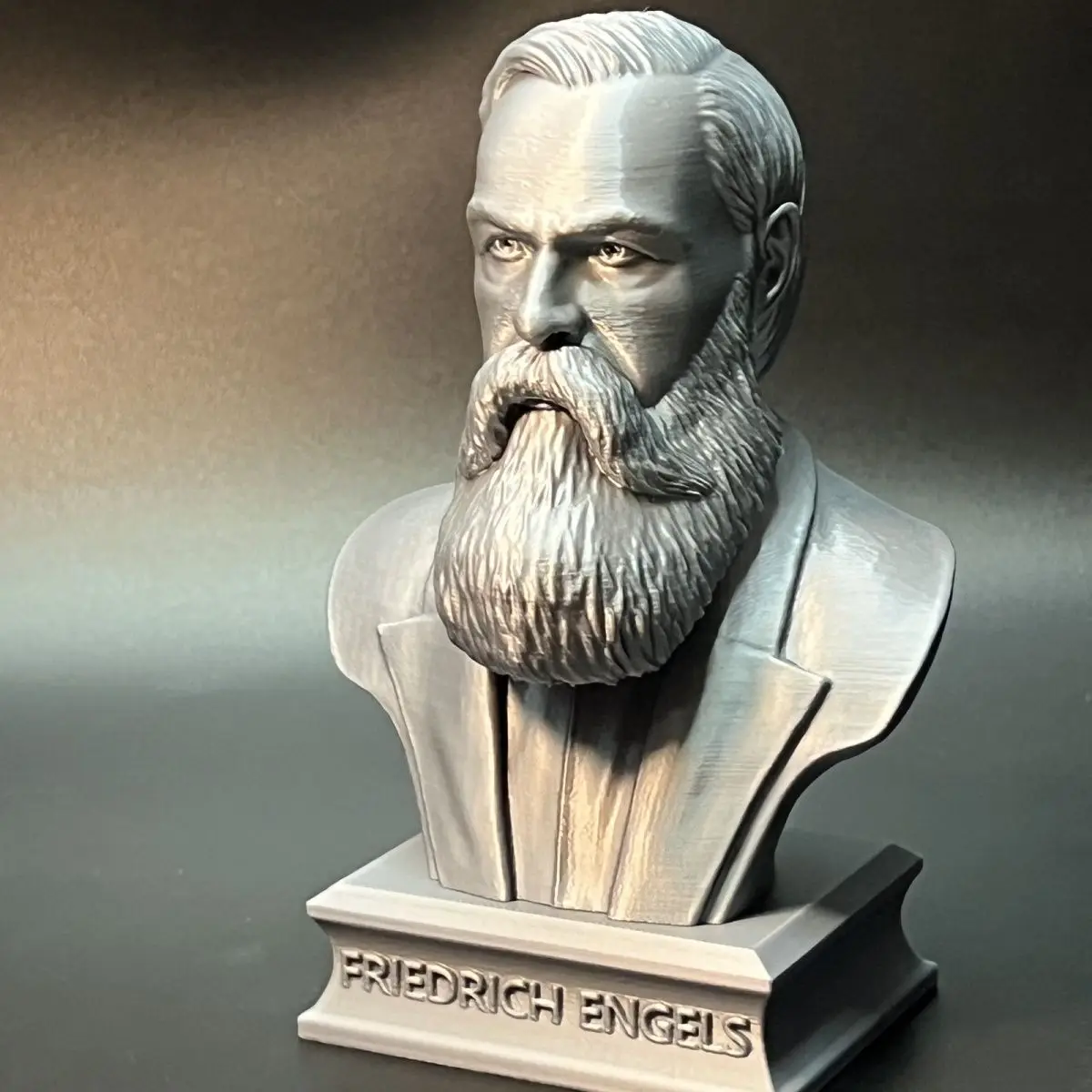 140mm Marx, Engels Bust Model Set High-precision New Printing Model 3D Printed Figurine Sculpture Models Decoration Craft Gift