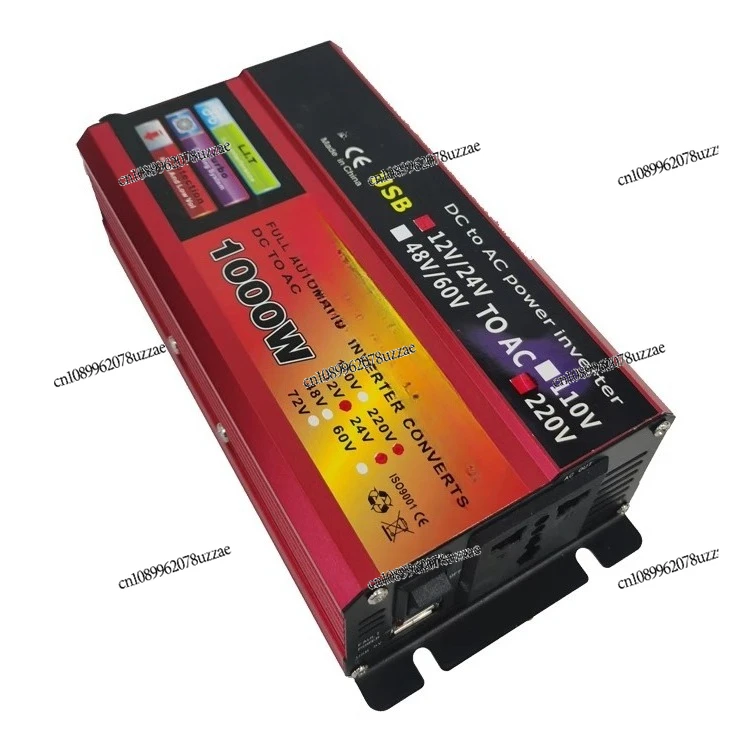1000W Car Inverter 12V/24V To 220V Power Converter with USB Charging Port
