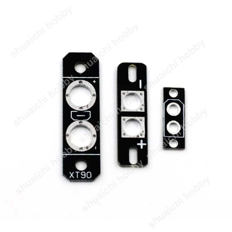 10PCS Ultra-light PCB Welding Board XT30 XT60 XT90 Plug Panel Mount Fixed Bracket RC FPV Drone Connector Soldering Plate Base