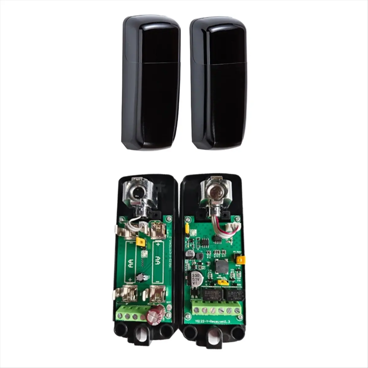 [AC18 Digital]/Automatic Electric Door Opener Infrared Safety Anti-Clamp AC/DC12-24V Length 20M Angle Adjustable for Courtyard E