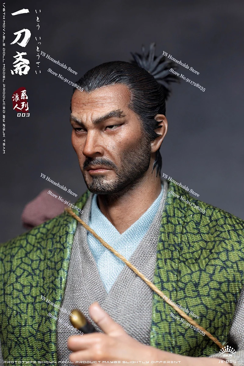 ZGJKTOYS JK-005 1/6 Ito Ichinosa Japanse Zwaard Master Action Figure Samuaril Doek 12 "Volledige Set Mannelijke Soldaat Model gift