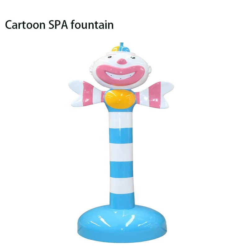 สระว่ายน้ำสวนน้ำอุปกรณ์ไฟเบอร์กลาสเสริมพลาสติก Seahorse สเปรย์น้ำแร่ประติมากรรม