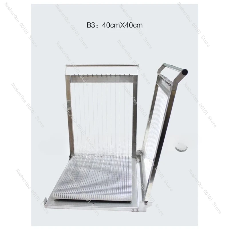 

400*400mm Chocolate Cutting Machine Soft Baguette Bread Guitar Wire Cutter Cake Chocolate Guitar Cutter Soft Sweets Cutter