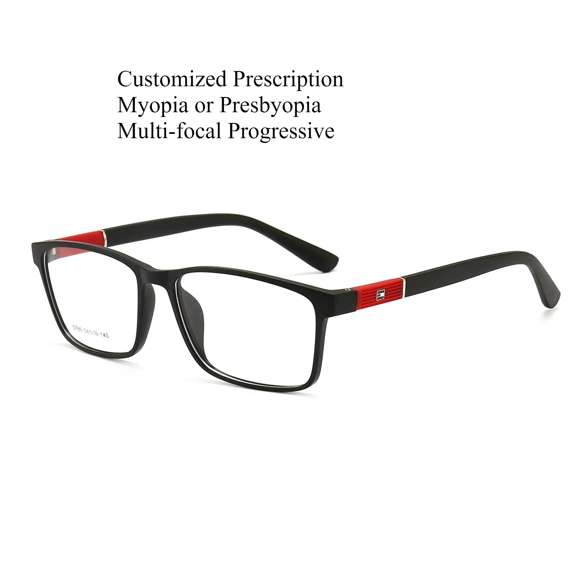 Lunettes de lecture photochromiques pour myopie, Prescription personnalisée pour hommes et femmes, monture TR90, lentille progressive multifocale