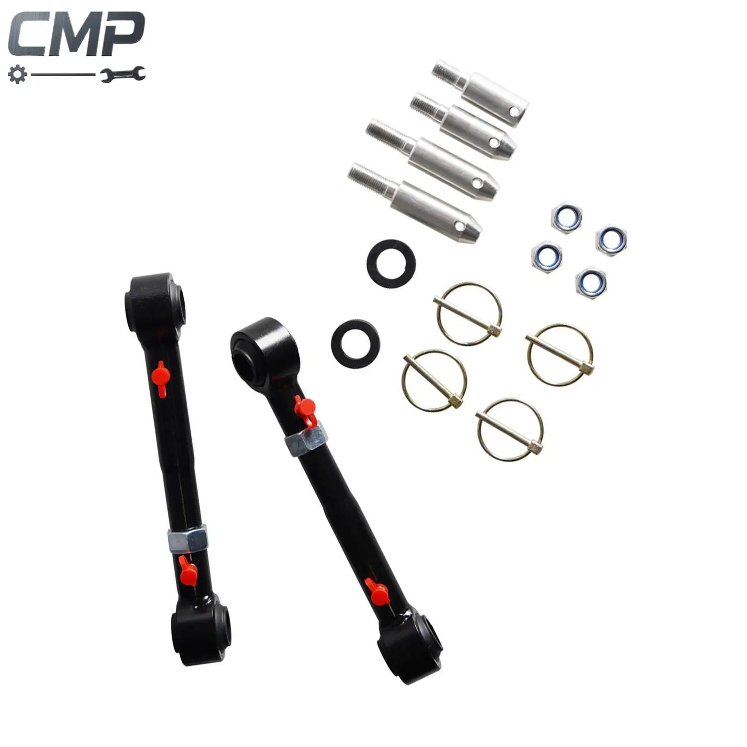 

2Pcs Front Swaybar Quicker Disconnect System For Jeep Wrangler TJ Chassis Parts Suspension Steering Sway Bars Car Replace Parts