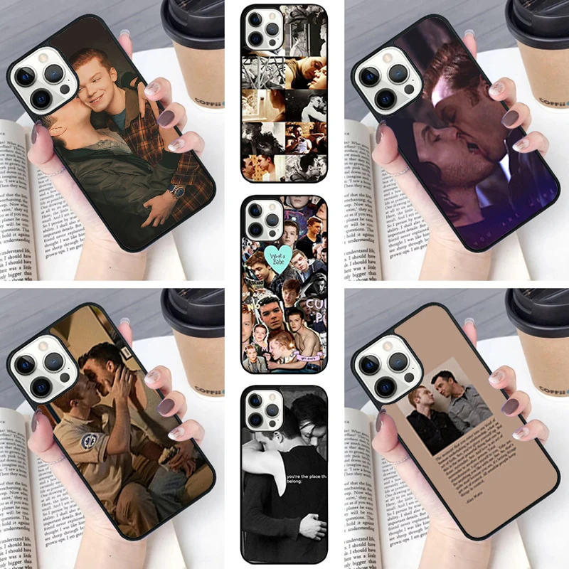 Gallavich Pride Love Ian Shameless Phone Case cover For iPhone SE2020 15 16 14 13 12 11 Pro Max Coque For Apple 8 PLUS 7 XS