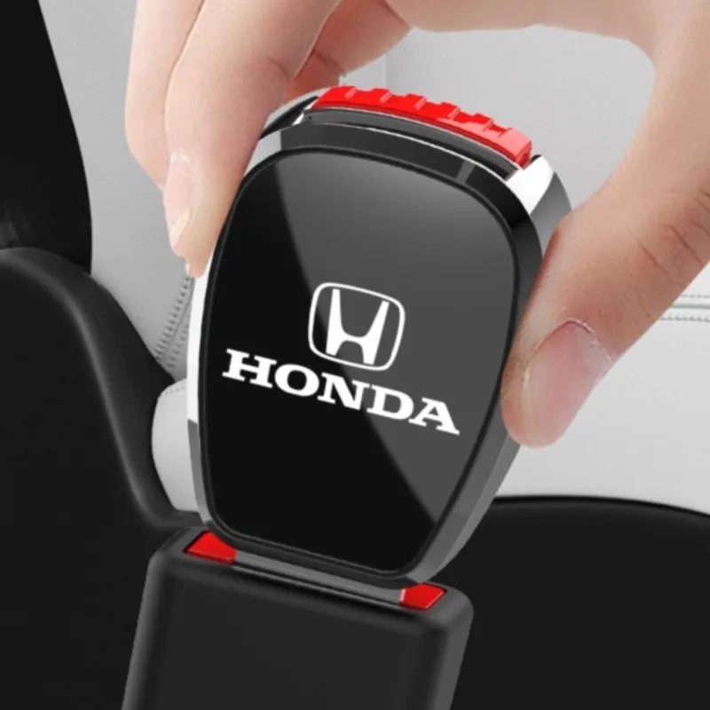 سيارة معدنية حزام الأمان كليب موسع سلامة حزام الأمان قفل مشبك اكسسوارات لهوندا سيفيك أكورد صالح جاز CRV BRV HRV انسايت #2