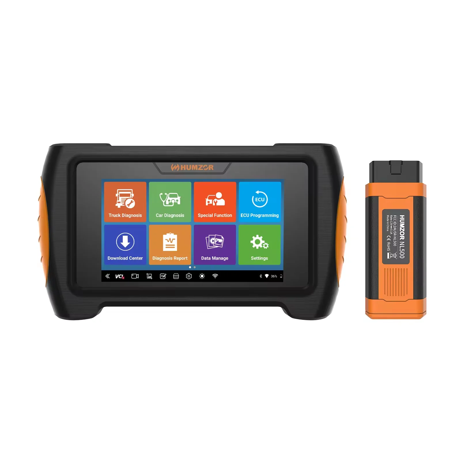

New Humzor NP816 Auto Car Full System Diagnostic Tool for 12-24V Trucks OBD2