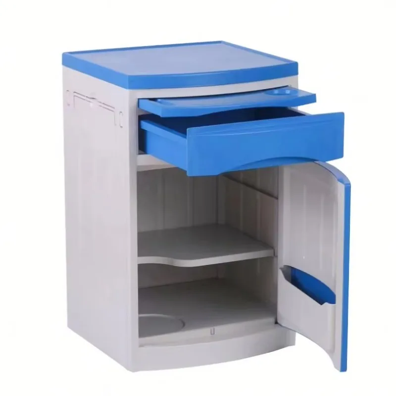 Medical Furniture Movable ABS Hospital Medical Bedside Cabinet Manufacturers