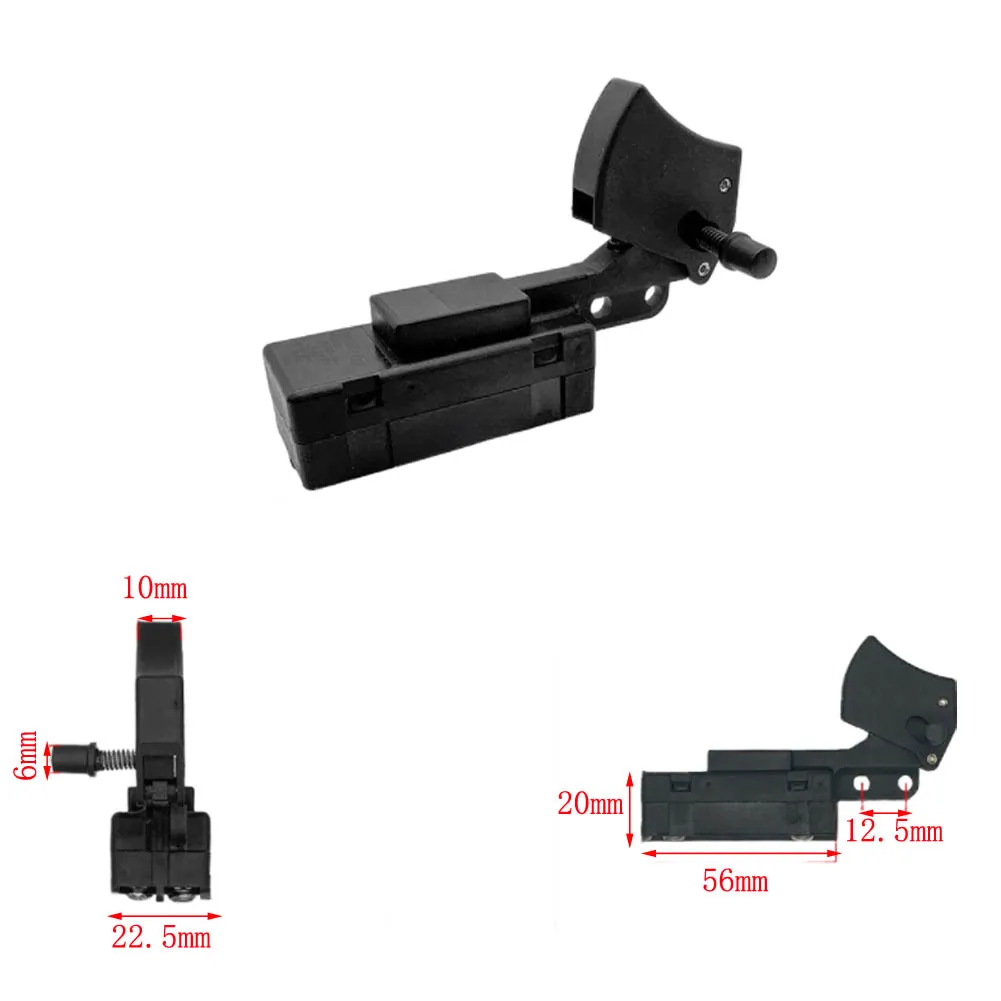 150 Angle Grinder Switch Lock Safety Switch For Old Model 150 Polisher DAMEI 255 Trigger Switch Slotting Machine Switch