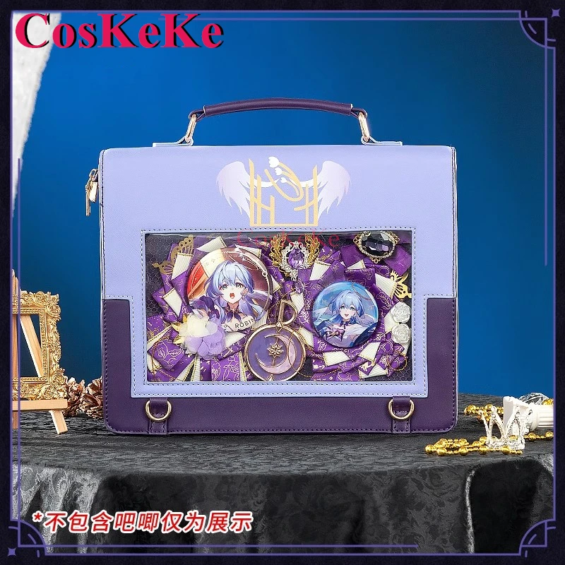 CosKeKe Robin Cosplay Game Honkai: Star Rail Theme Impression Pack Messenger Bag Daily Preppy Commuter Backpack Lovely Itabag