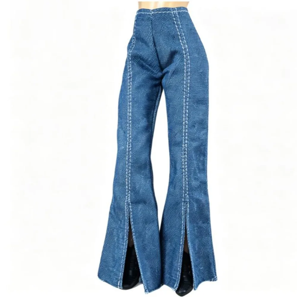 Multi Style Long Trousers Fashion High Waist 30cm Doll Girls Kids Toys Many Style Doll Jeans Pants