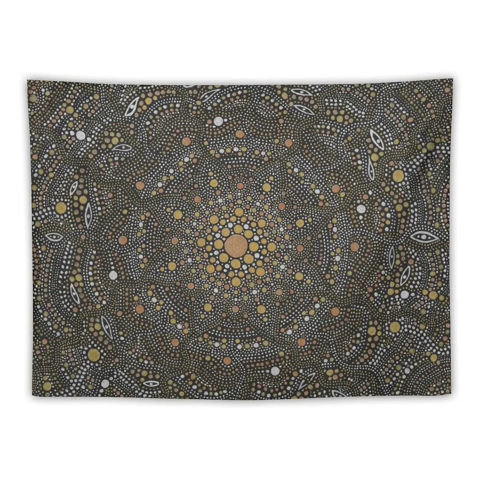 

Cosmic Breath Dot Mandala Tapestry Room Decore Aesthetic Wall Deco For Bedroom Tapestry