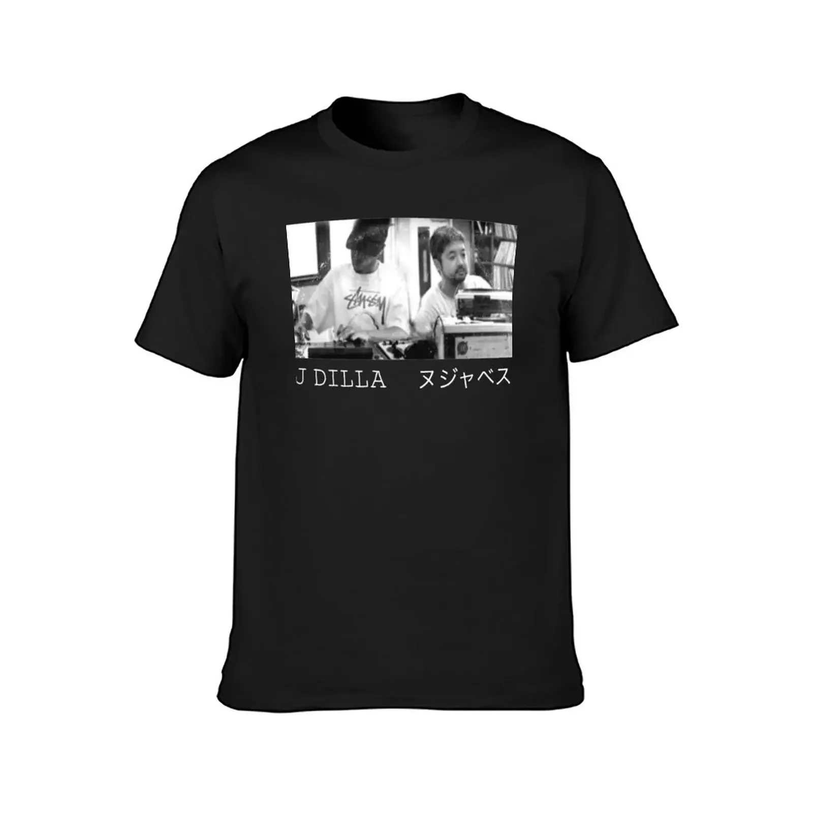 Dilla x Nujabes T-Shirt rapper graphic tees blacks men tshirt