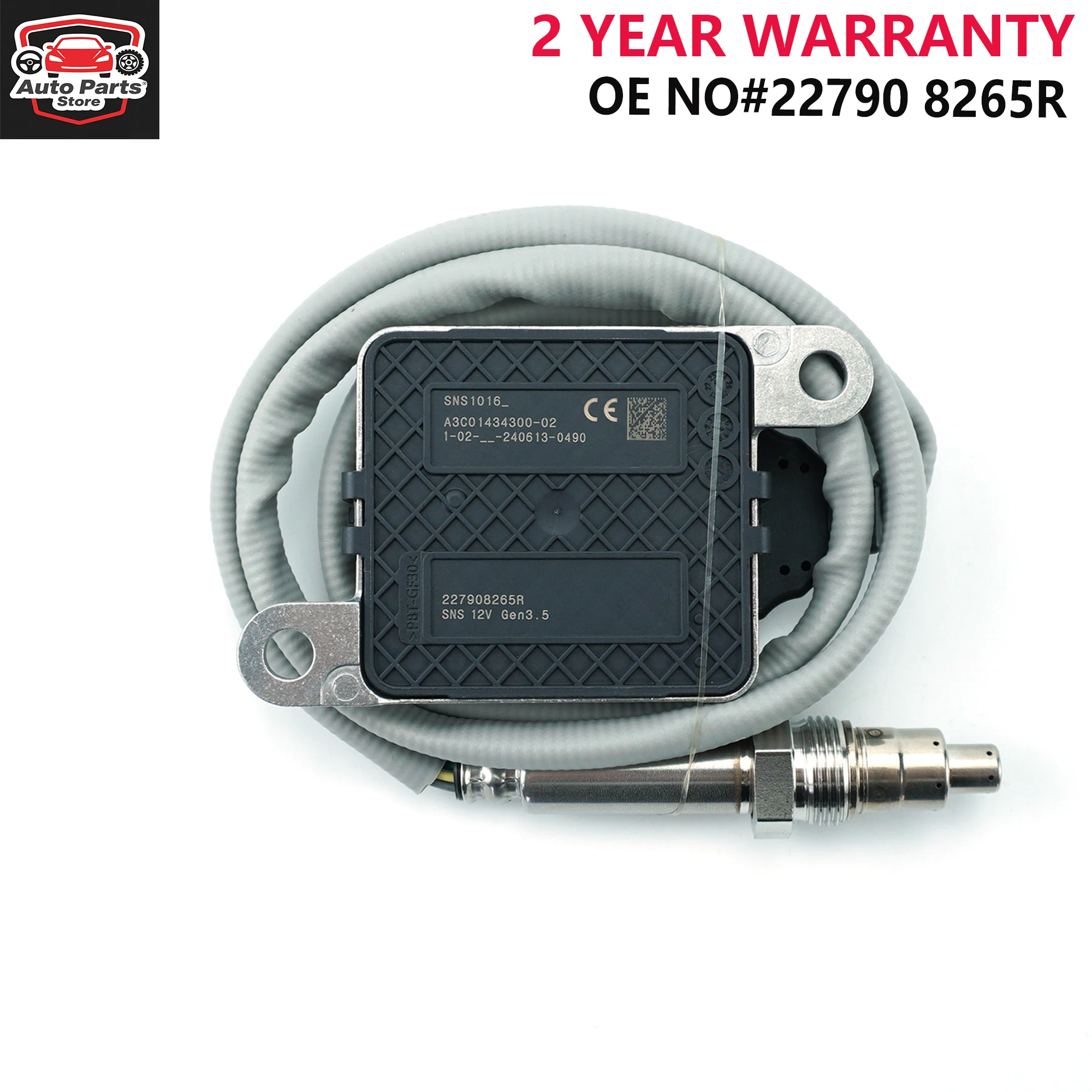 

22790 8265R 227908265R 12V New Nitrogen Oxide Sensor For RENAULT Opel Vivaro Combi NOx Sensor