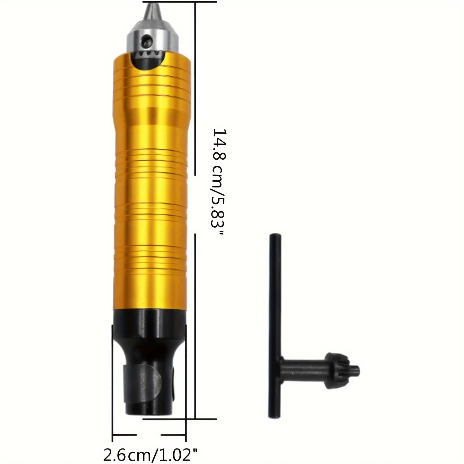 Perceuses électriques avec mandrin de 0.3 à 6.5mm, outil flexible, outil lointain