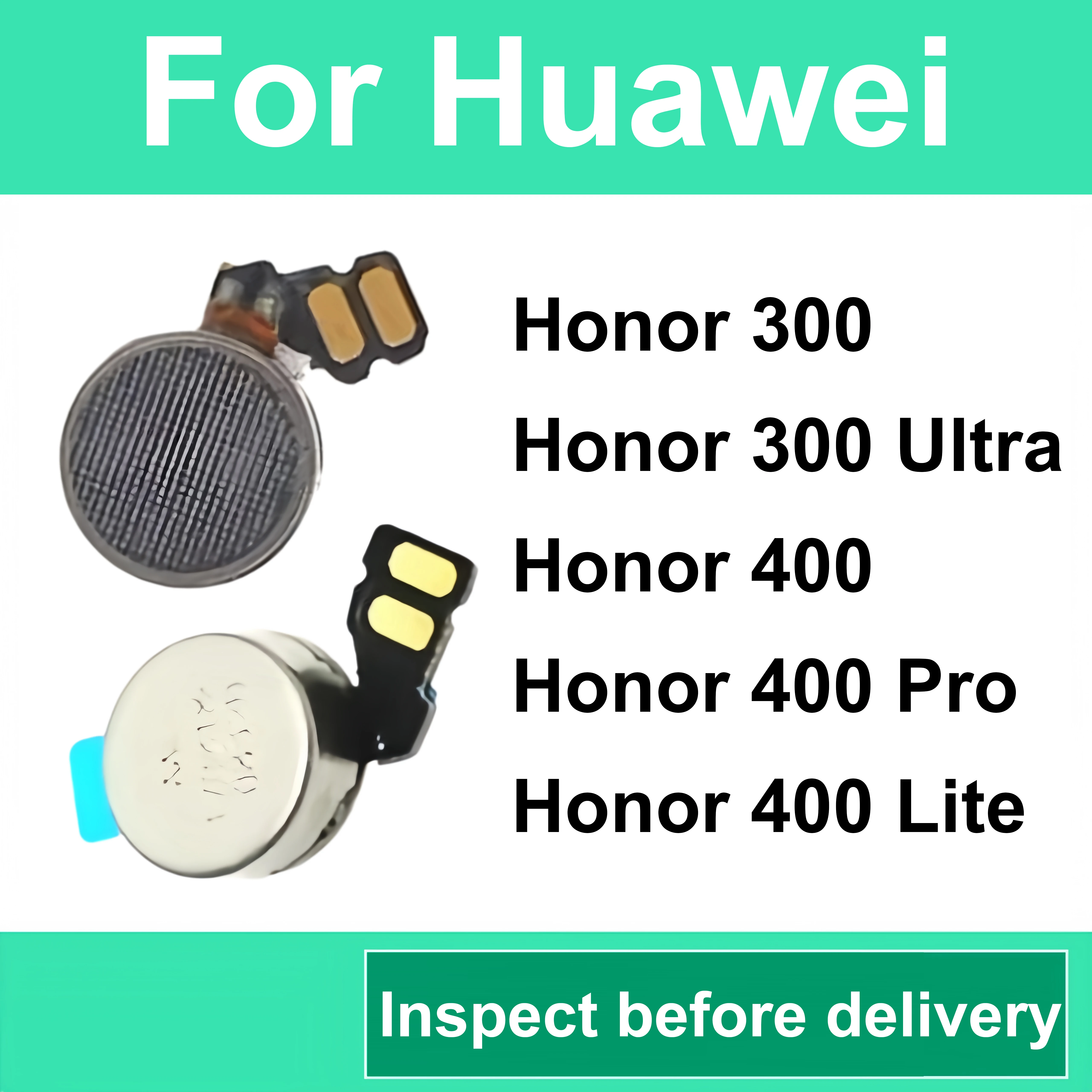 Vibration Motor Module Flex Cable Use For Huawei Honor 300 400 Pro Lite Ultra Phone Vibrator Board Replacement Accessory Parts
