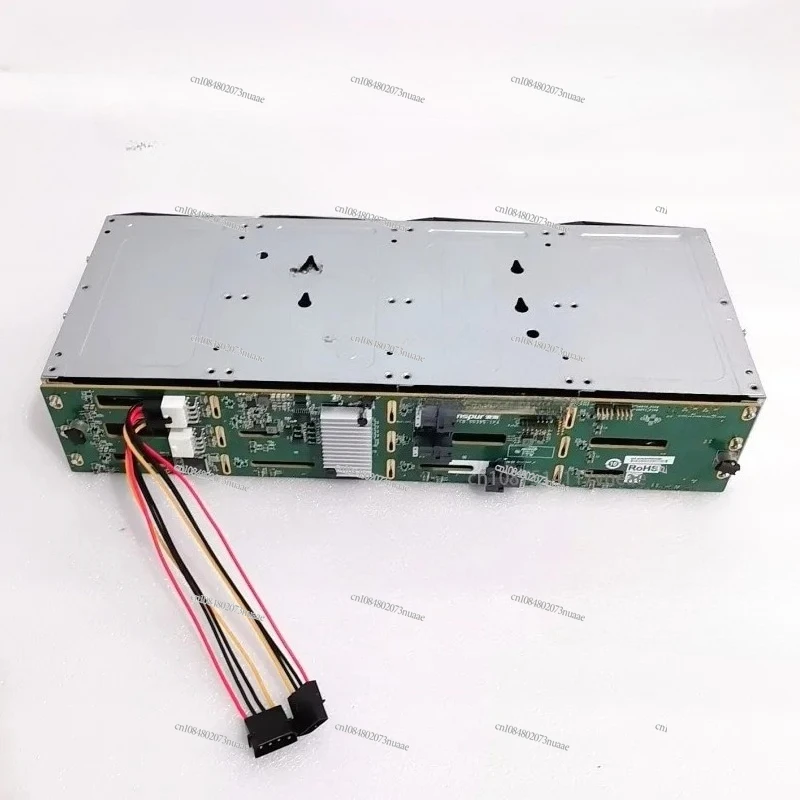 

2025 new 12 disk 3.5-inch hard disk cage hot plug interface 6GB 12GB power supply SAS/SATA chiassis 12 bay hard drive cage