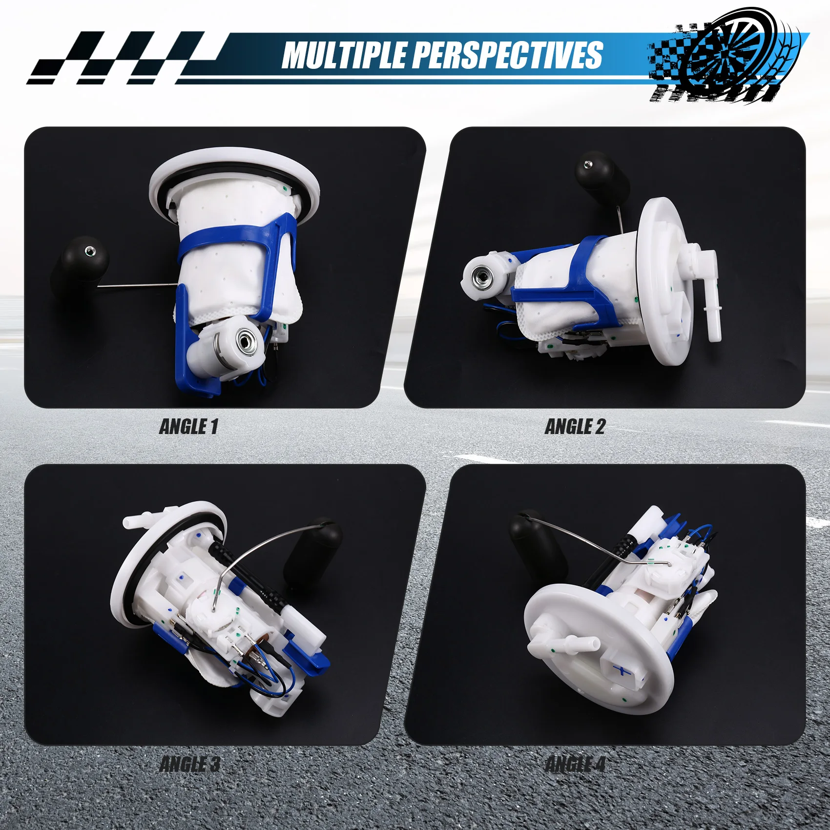 A99F-Fuel Pump Assembly 1WD-E3907-00 1WD-E3907-11 For MT-25 MT-03 YZF-R3 YZF-R25 T9 Motorcycle Parts