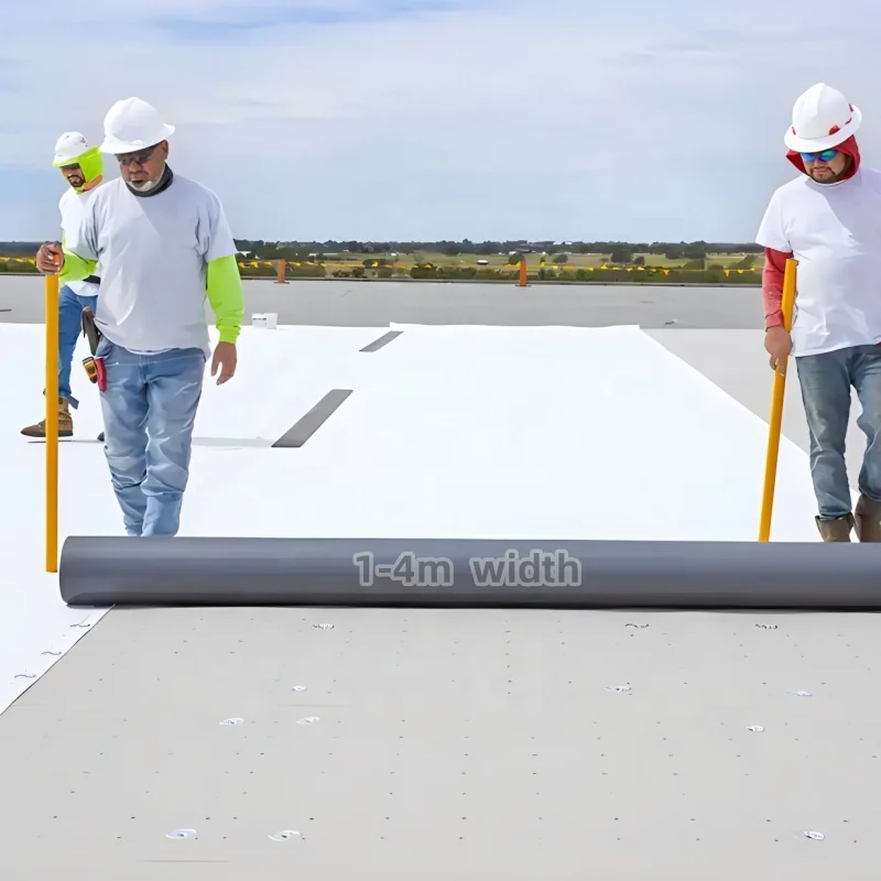Roofing Product Waterproof TPO Supplier Manufacturer Membrane Membrane Roofing Materials Waterproof Membrane-10x10cm Sample Link