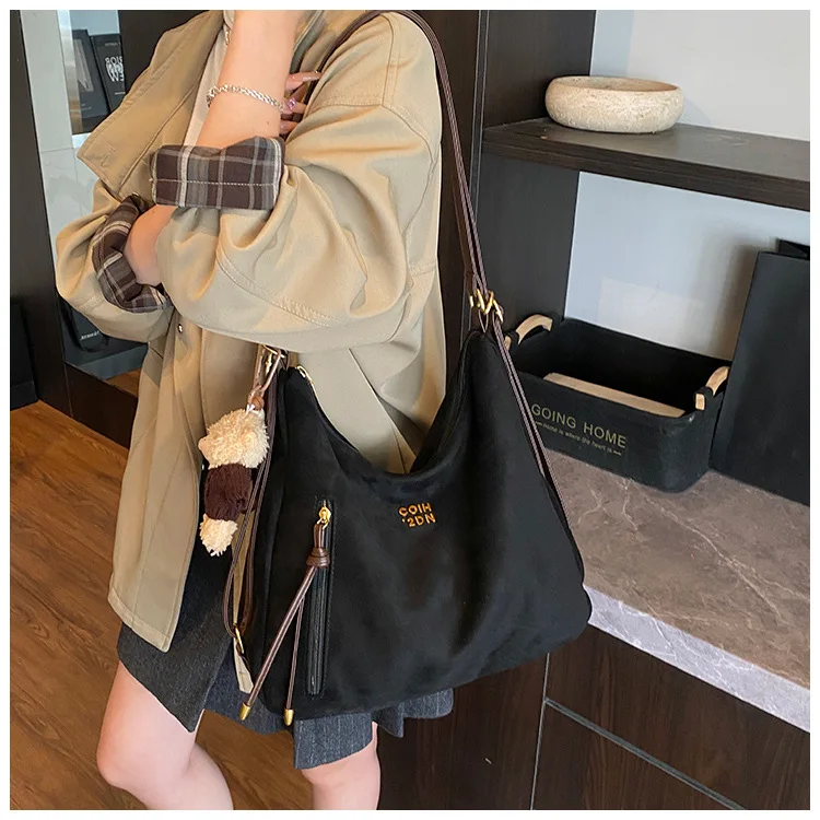 حقيبة حمل قابلة للتحويل لخريف 2026 للنساء، حقيبة كروس وكتف متعددة الوظائف، محفظة واسعة الكل في واحد للعمل والسفر #6